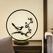 Chinese-Style Ceramic LED Table Lamp