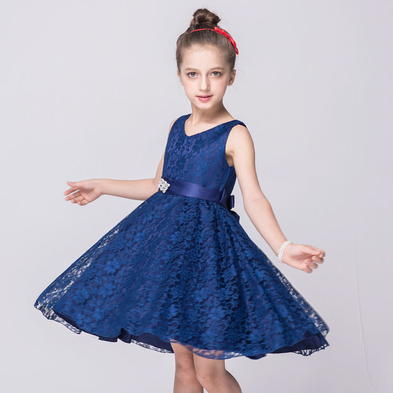 Girls' Lace Costume Dress