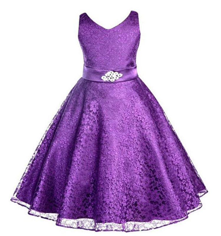 Girls' Lace Costume Dress