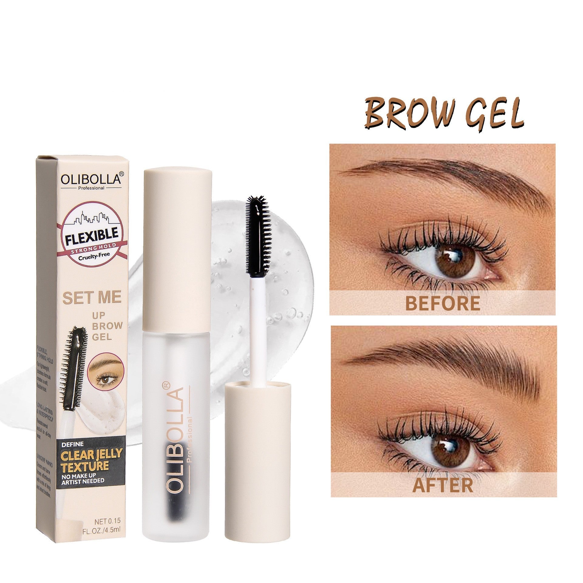 Clear Brow-Setting Gel