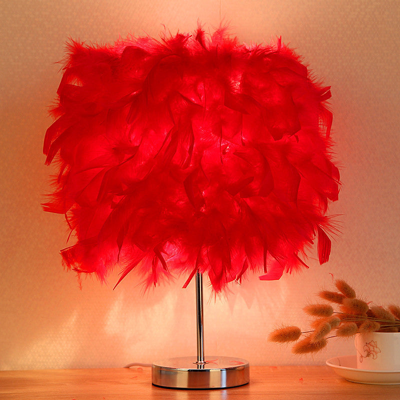 Feather Bedroom Night Light