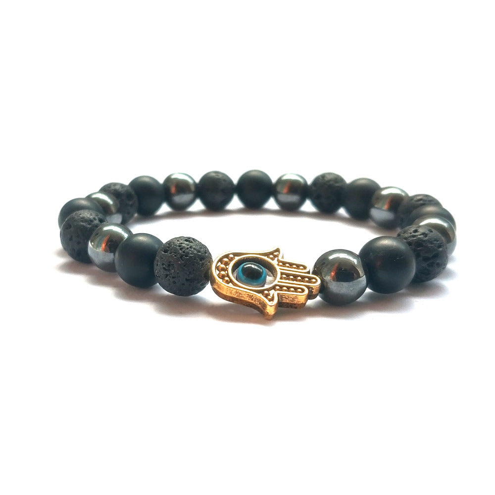 Handmade Beaded Bracelet — Bold Finish