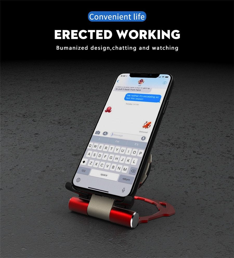 Armored Metal 15W Wireless Charging Stand