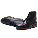 Brown High Street Mid-Top Martin Boots Men