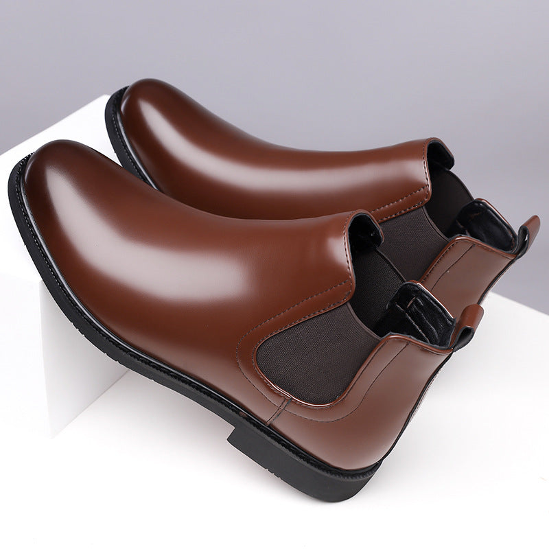 Men's Fleece-Lined Martin Worker Boots