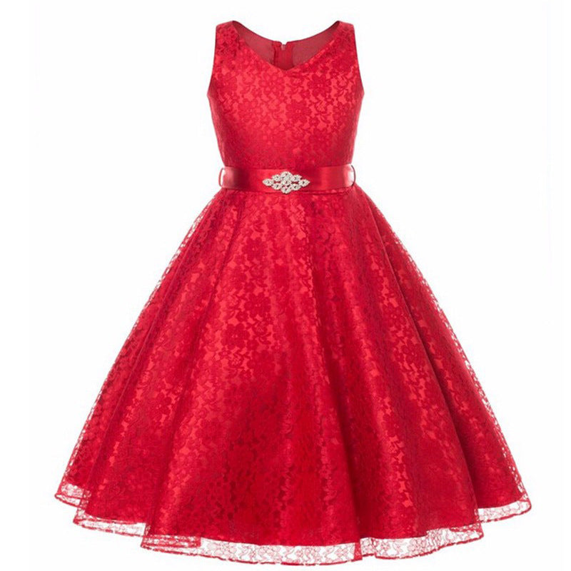 Girls' Lace Costume Dress