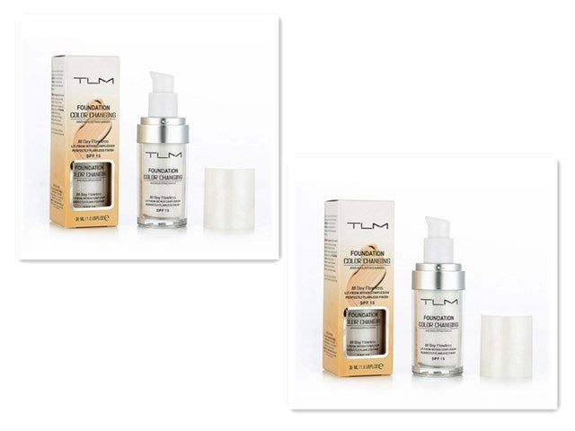 Color-Changing Liquid Foundation