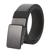 Men's Rotating-Buckle Reversible Nylon Belt