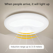 Motion-Sensor Rechargeable Garage Ceiling Lamp