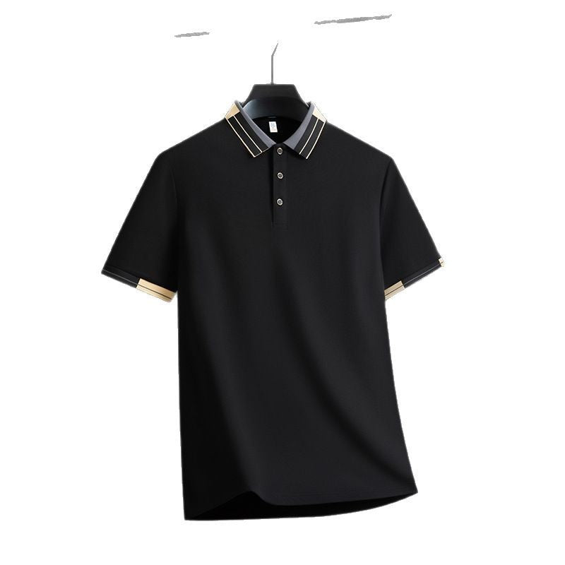 Men's Lapel Short Sleeve Shirt — Summer Casual
