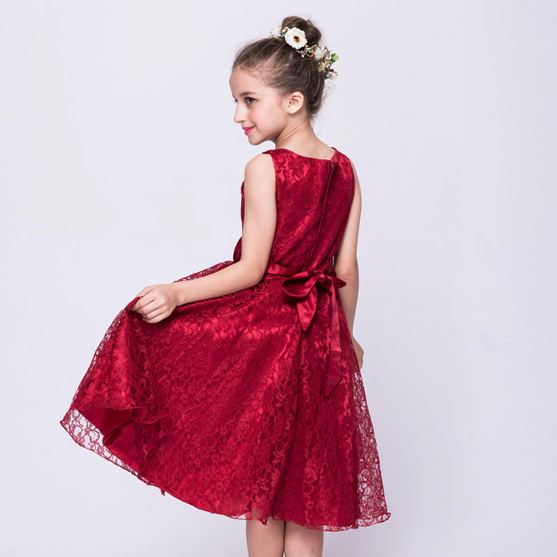 Girls' Lace Costume Dress