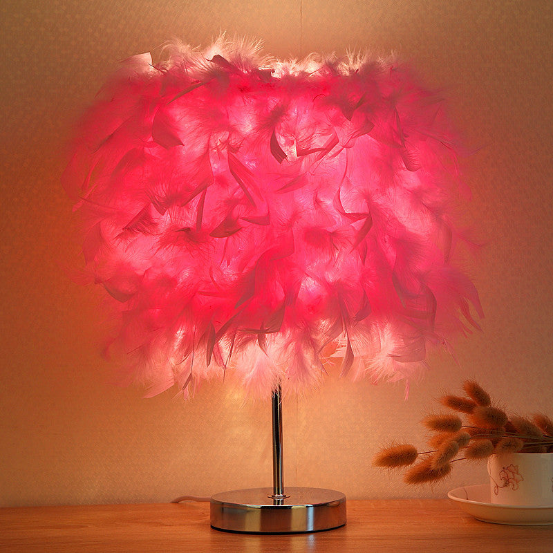 Feather Bedroom Night Light