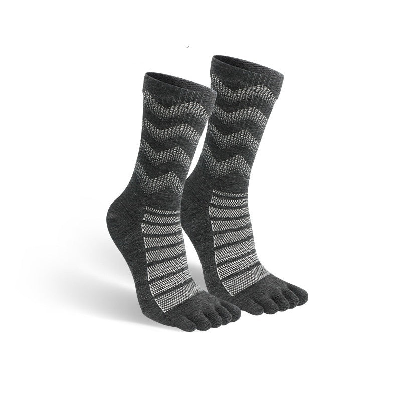 Quick-Dry Wool Five-Toe Stockings