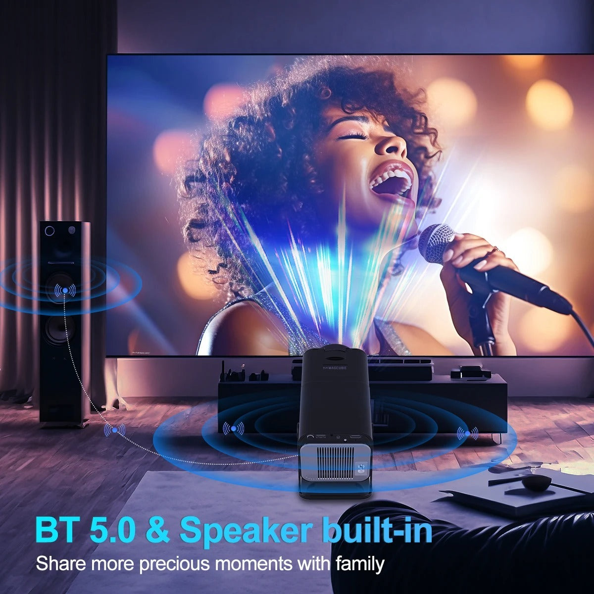 5G WiFi 4K Smart Projector