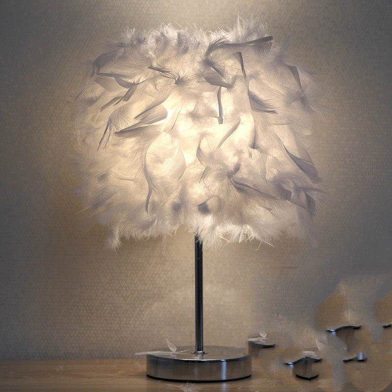 Feather Bedroom Night Light