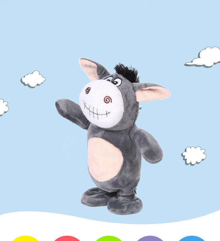 Remote Control Plush Donkey Robot