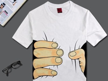 3D Hand-Print T-Shirt