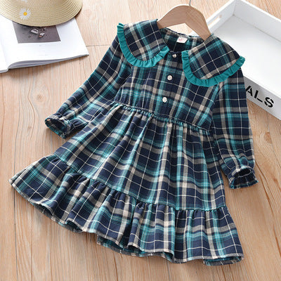 Western-Style Children's Shirt Dress
