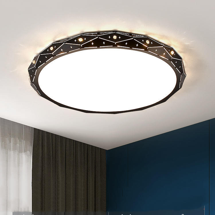 Light-Luxury LED Round Ceiling Lamp