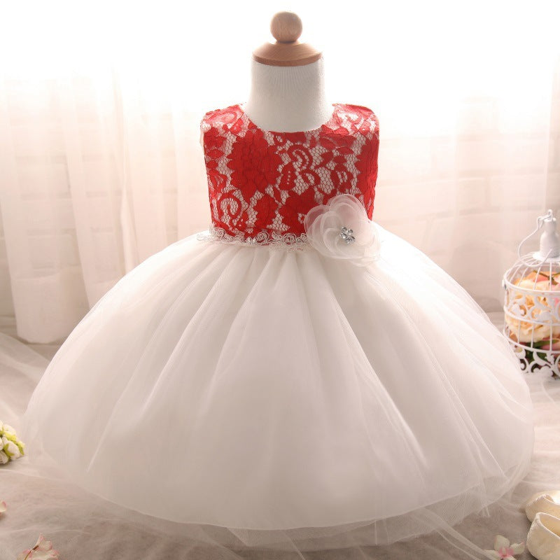 Vintage Lace Baby Girl Dress