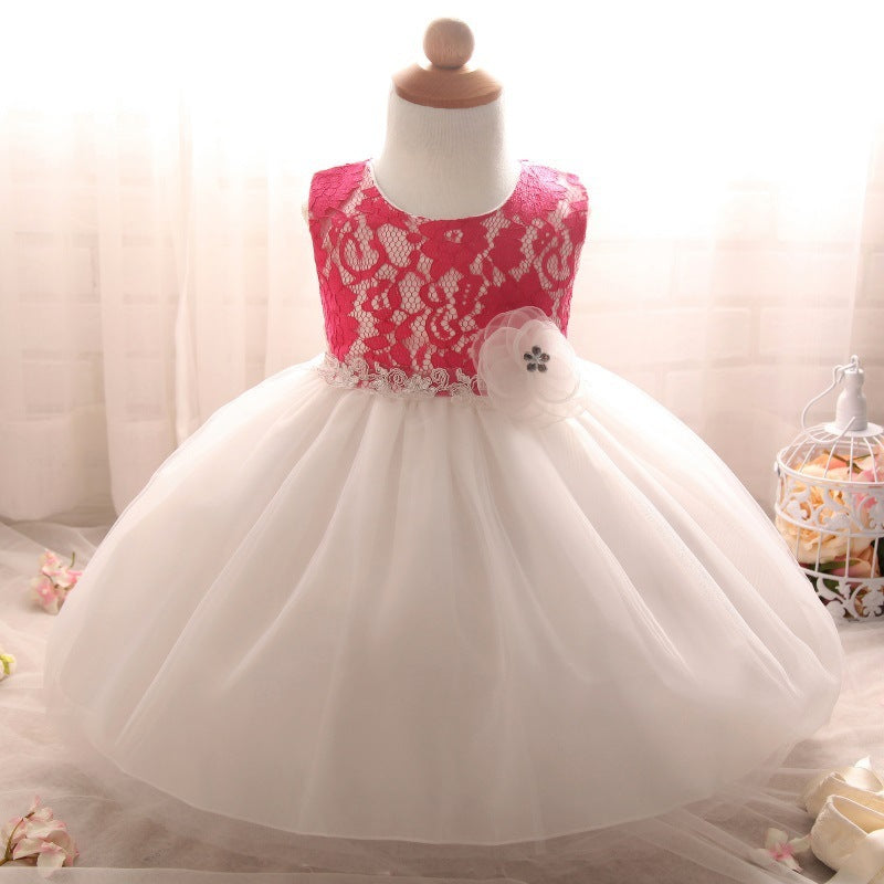 Vintage Lace Baby Girl Dress