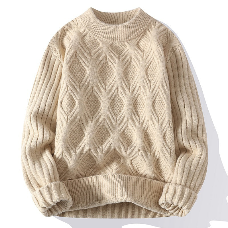 Men's Twisted Knit Sweater