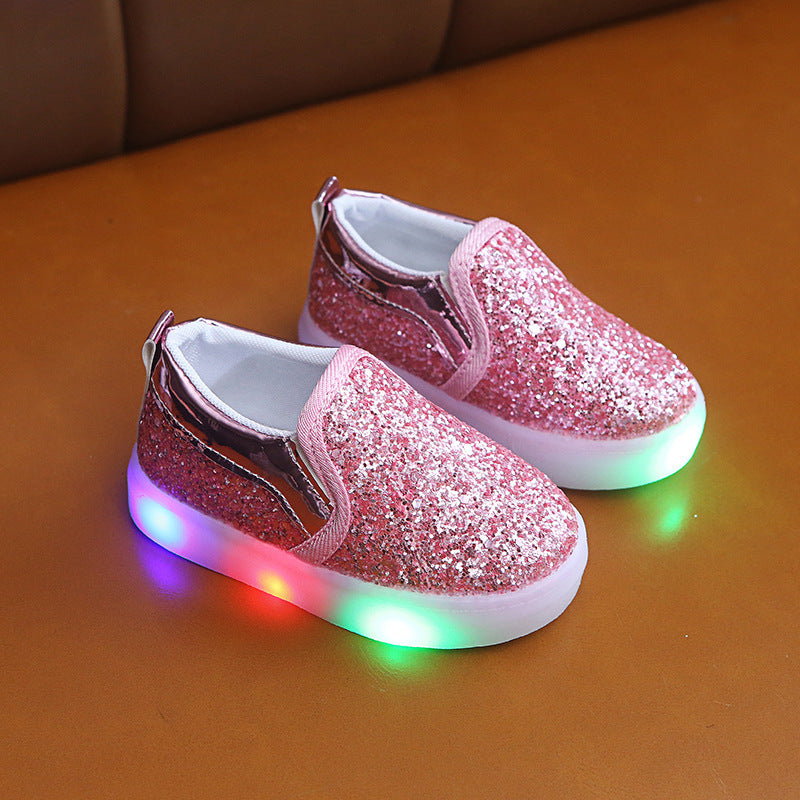 Kids LED Light-Up Sneakers