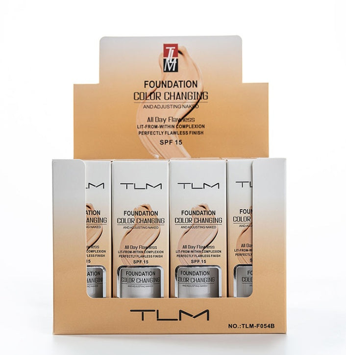 Color-Changing Liquid Foundation