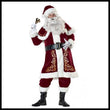 Bar Christmas Costume Adult Men and Women Santa Christmas Costume Christmas Costume