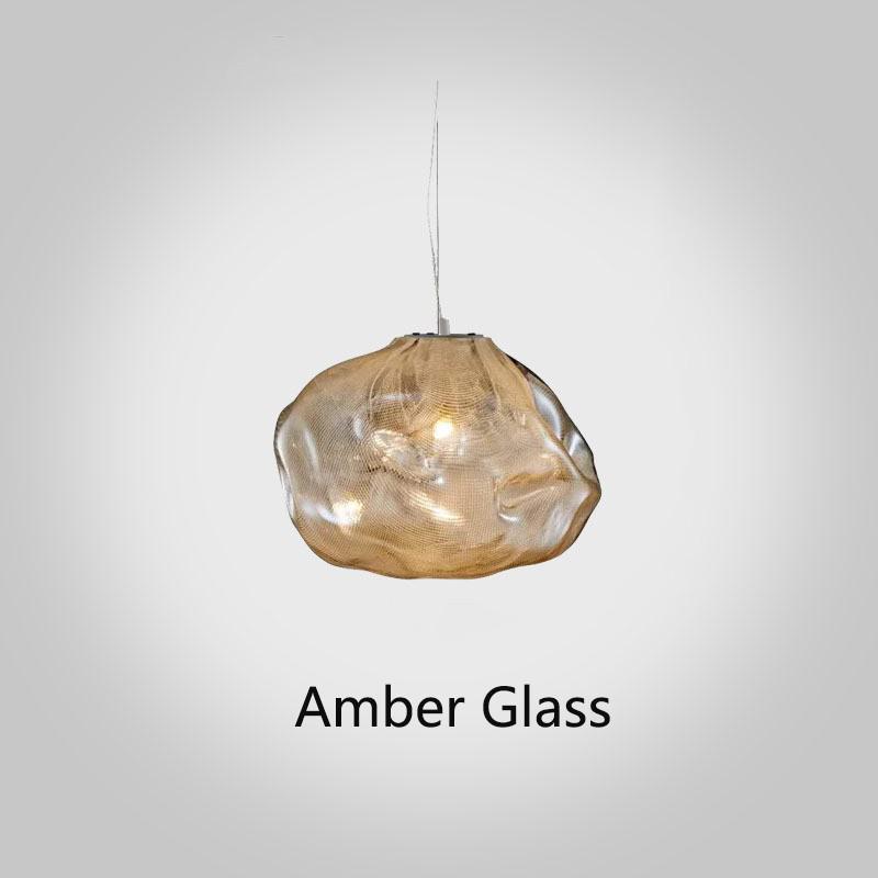 Postmodern Glass Decorative Chandelier