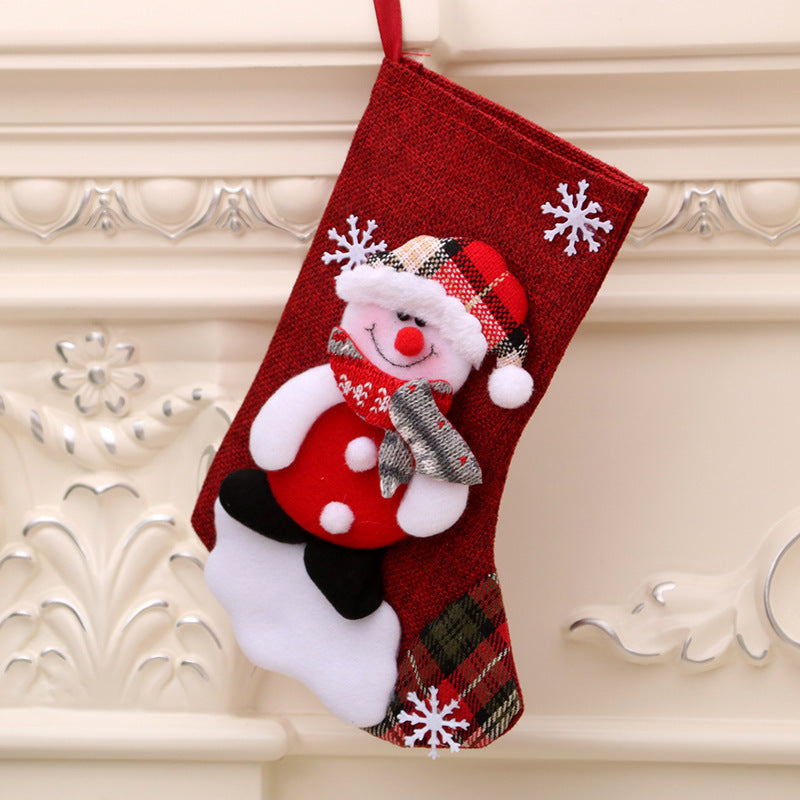 Christmas Hanging Stocking Gift Bag