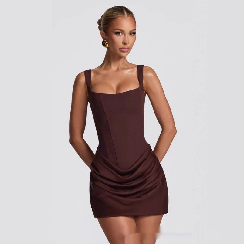 Sleeveless Corset Party Dress