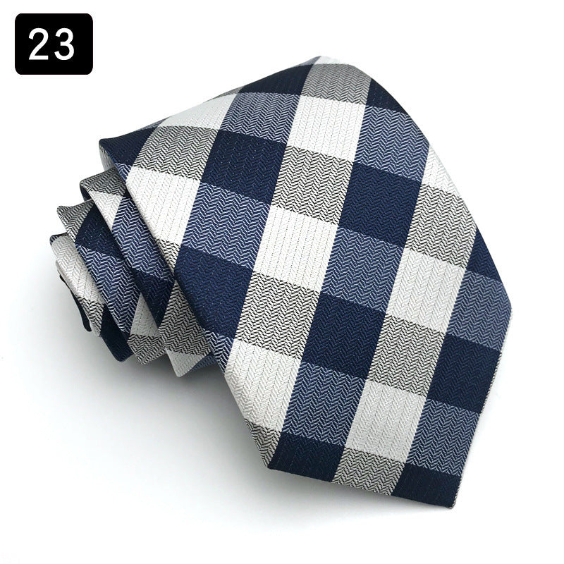 Men's Striped Business Necktie