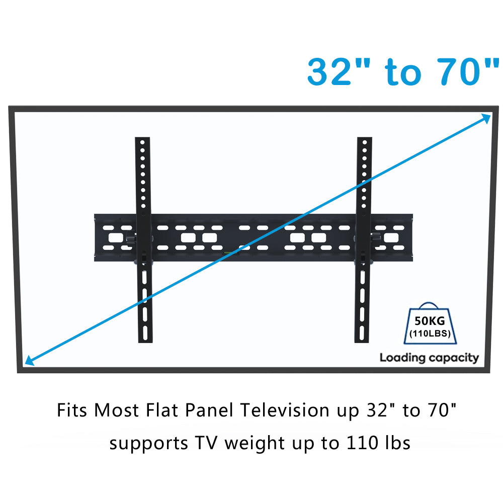 TV Stand with 50kg Load Capacity