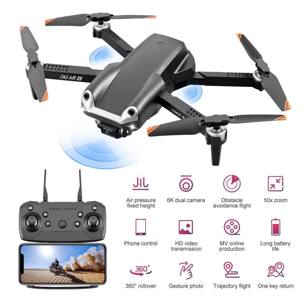 Folding 4K Dual-Camera Aerial Drone