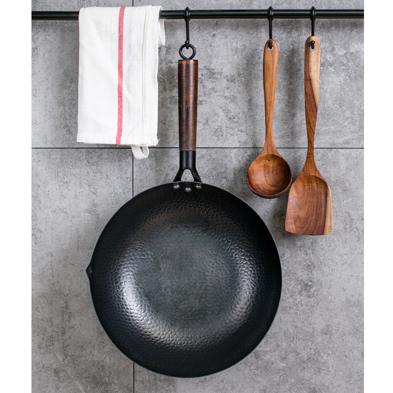 Handmade Cast Iron Wok