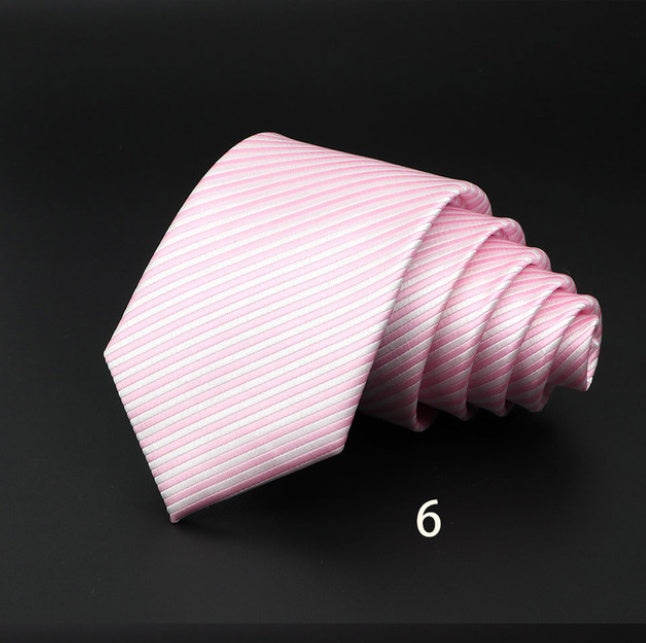 Men's Striped British Necktie