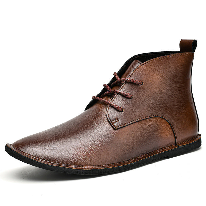 Men's Genuine Leather Martin Boots