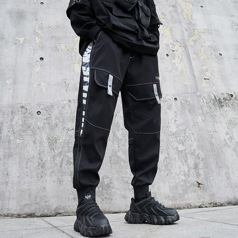 Men's Streetwear Cargo Overalls