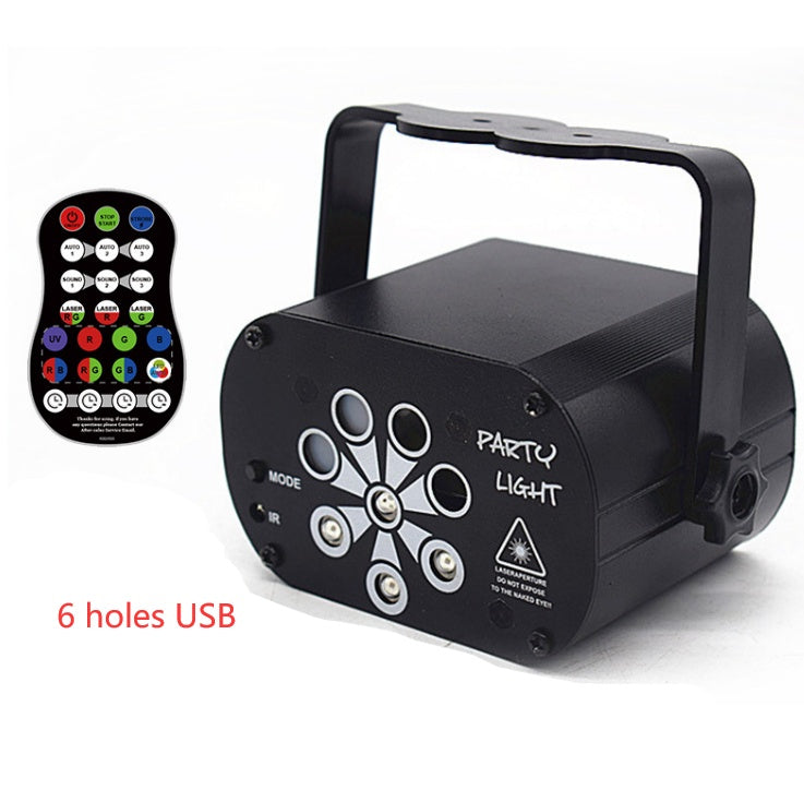 LED Disco Laser Stage Light