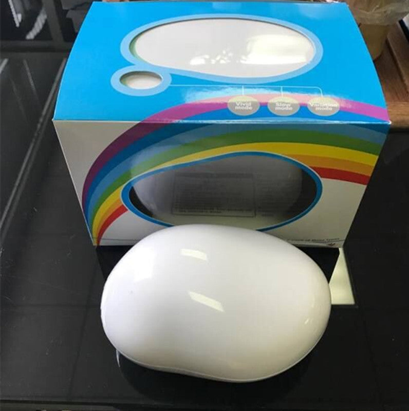 Egg-Shaped Rainbow LED Night Light