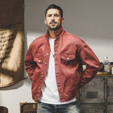 Fashion American Classic Vintage Denim Jacket Men