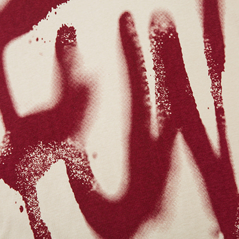 Graffiti Letter Print T-Shirt