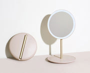 Folding LED Makeup Mirror