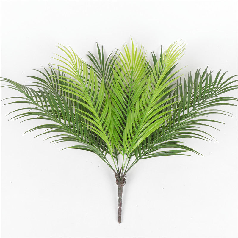 Faux Palm Leaf — 9-Head Plant Decor