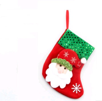 Santa Christmas Stocking Gift Bag