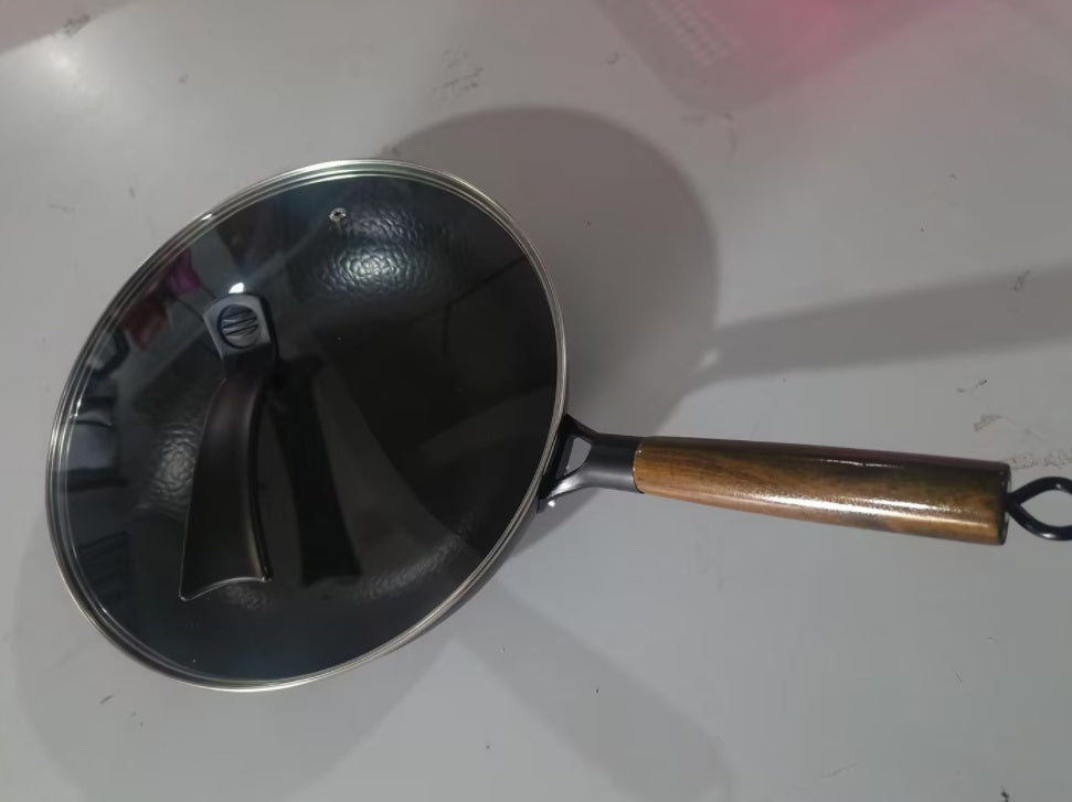 Handmade Cast Iron Wok