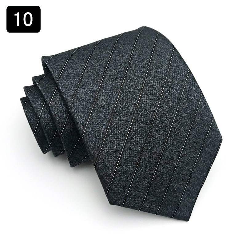 Men's Striped Business Necktie