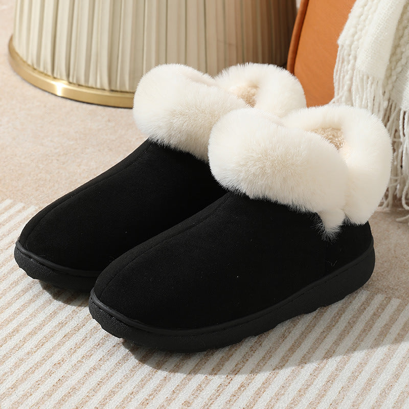 Platform Indoor Slipper Boots