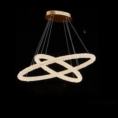 Crystal Ring Chandelier